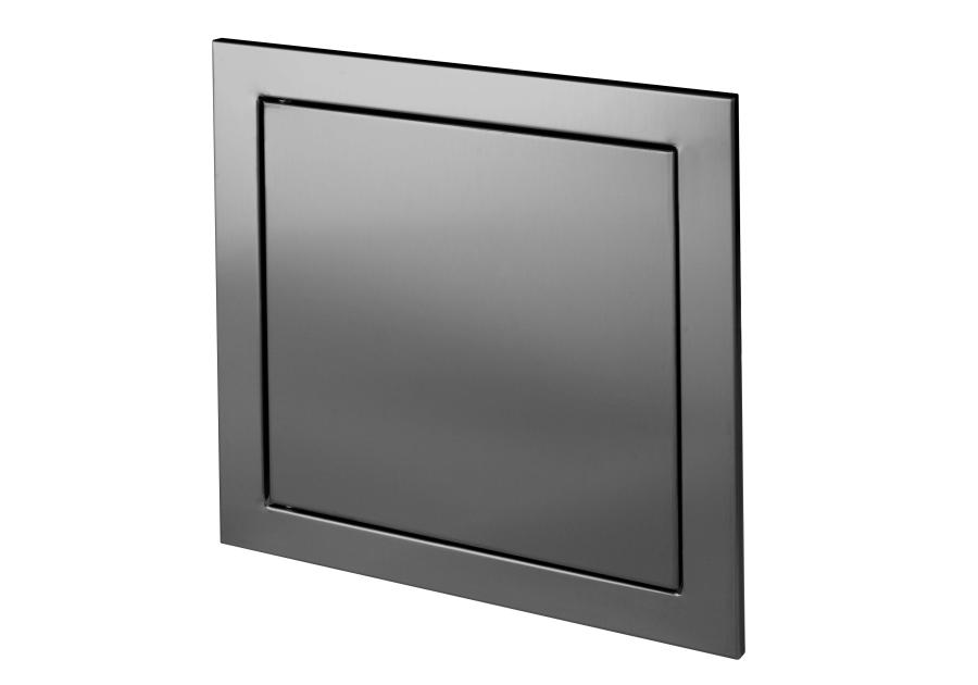Zdjęcie: Drzwiczki rewizyjne metalowe 20x20 klik-klak inox VELITE