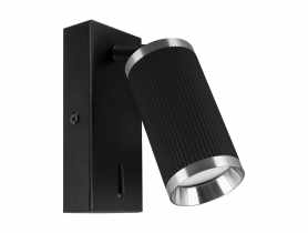 Oprawa dekoracyjna Frida Wll GU10 kolor czarny/chrom max 35 W STRUHM