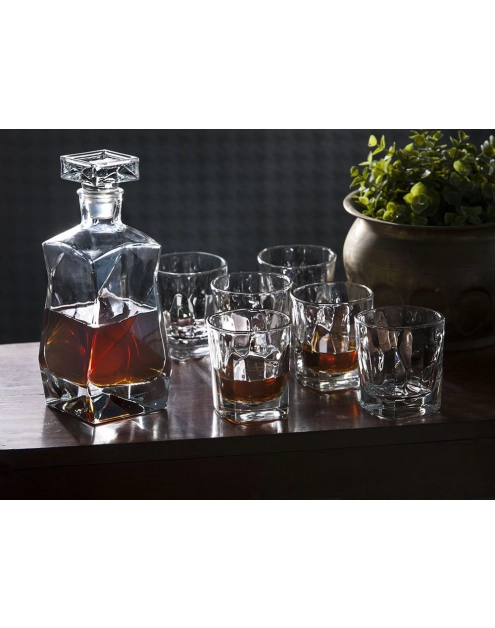 Zdjęcie: Zestaw do whisky Marco karafka 750 ml + 6 szklanek 280 ml ALTOM DESIGN