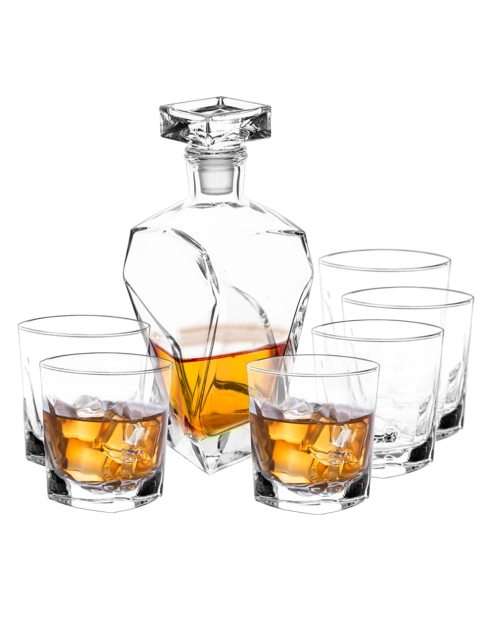 Zdjęcie: Zestaw do whisky Marco karafka 750 ml + 6 szklanek 280 ml ALTOM DESIGN