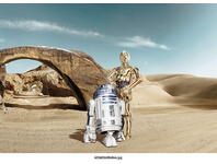 Zdjęcie: Fototapeta Star Wars Lost Droids VENA