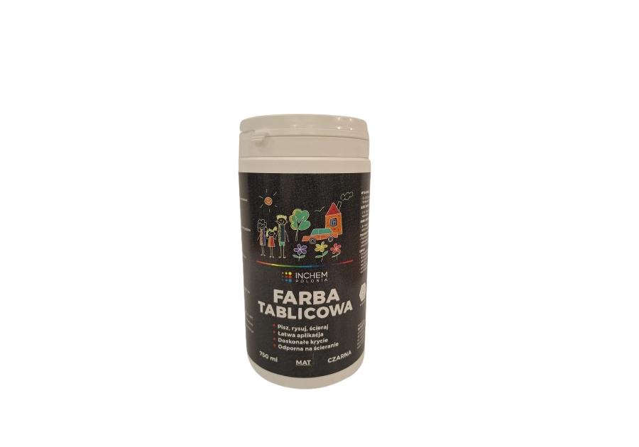 Zdjęcie: Farba tablicowa czarna mix 750 ml INCHEM POLONIA