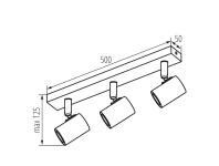 Zdjęcie: Oprawa oświetleniowa KB Galics EL-3l E27 KINGBERRY