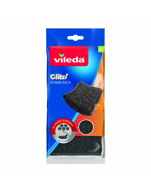 Zdjęcie: Zmywak Glitzi Power Inox 2 sztuki VILEDA