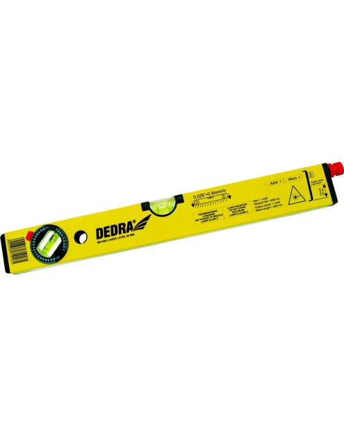 Zdjęcie: Poziomnica laserowa 60 cm DEDRA