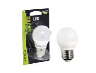 Zdjęcie: Żarówka LED G45 E27 3,5 W 250 lm pc+aluminium POLUX