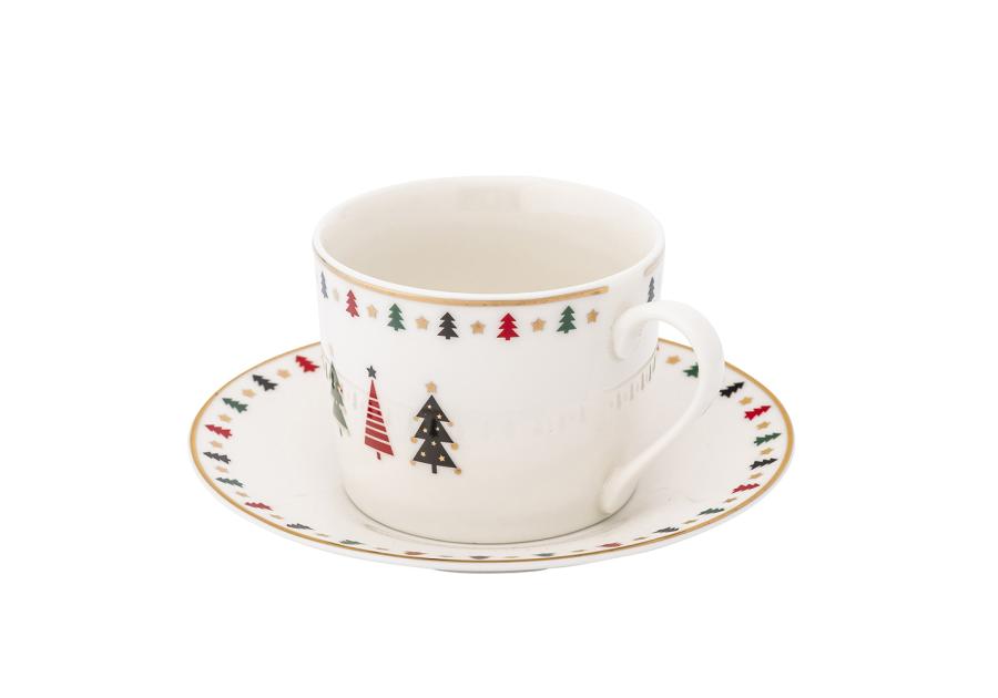 Zdjęcie: Filiżanka 230 ml Modern Tree ze spodkiem 14,5 cm ALTOM DESIGN