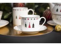 Zdjęcie: Filiżanka 230 ml Modern Tree ze spodkiem 14,5 cm ALTOM DESIGN