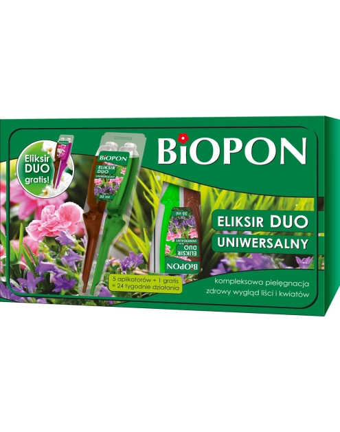 Zdjęcie: Eliksir duo uniwersalny 5x35 ml + Eliksir duo do storczyków BOPON