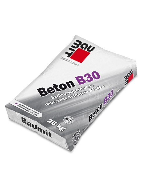 Zdjęcie: Mieszanka betonowa Beton B30 - 25 kg gotowa BAUMIT