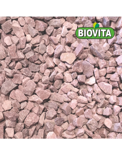 Zdjęcie: Grys Red-Rose 20-40 mm bordowy 20 kg BIOVITA