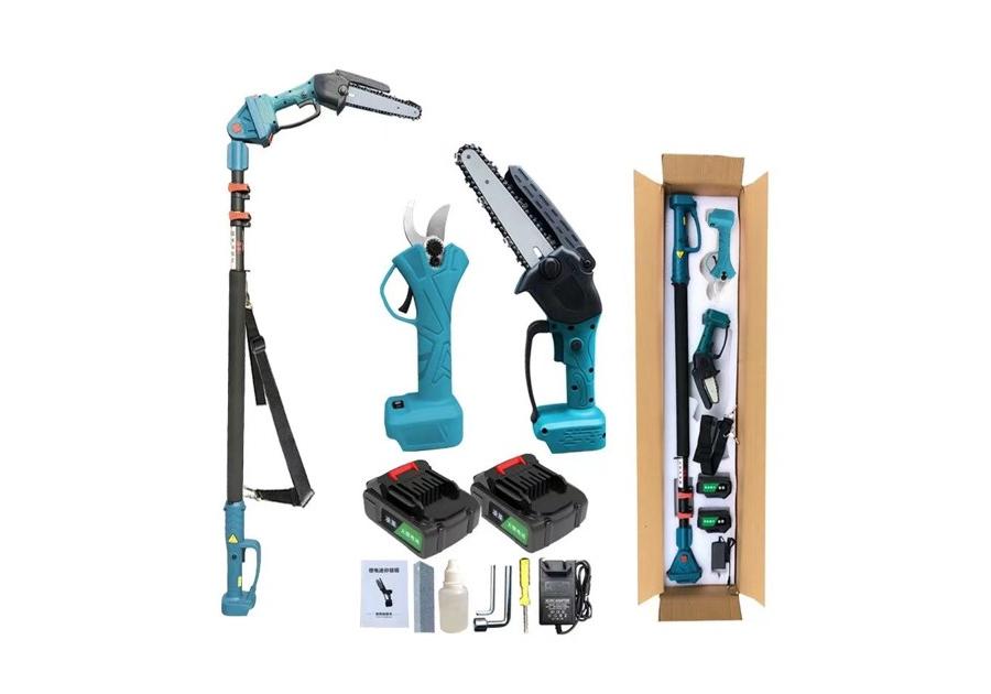 Zdjęcie: Zestaw Multitool K-ST005 piła łańcuchowa, akumulator, ładowarka GT-CORP