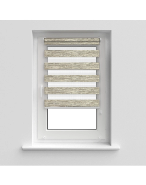 Zdjęcie: Roleta 57x140 cm Zebra IV popiel DECODESIGN