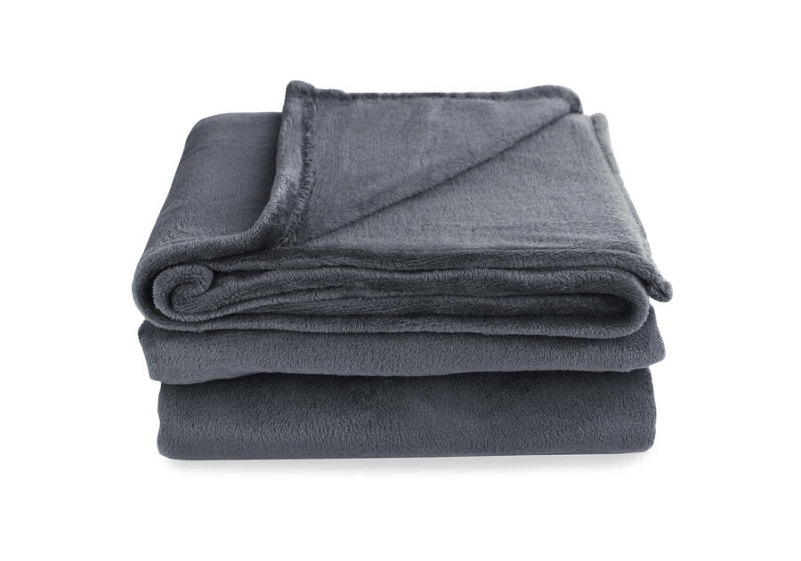 Zdjęcie: Koc Mic charcoal 150x200 cm DECOKING