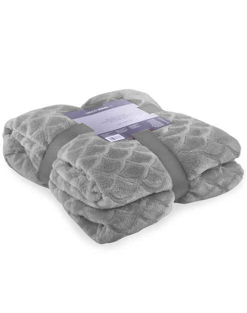 Zdjęcie: Koc Sardi steel 220x240 cm DECOKING