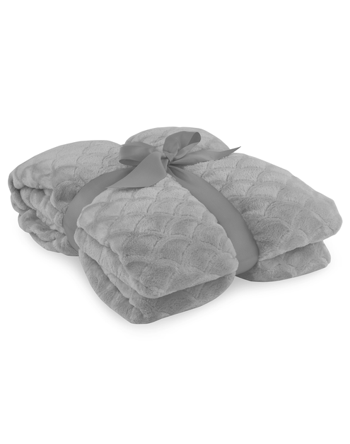 Zdjęcie: Koc Sardi steel 220x240 cm DECOKING