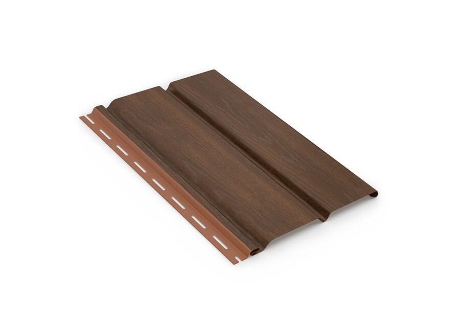 Zdjęcie: Podsufitka pełna 3 m orzech podsufitka drewnopodobna GAMRAT