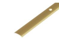 Zdjęcie: Profil progowy owalny aluminium anoda 20 mm 0,9 m złoty CEZAR