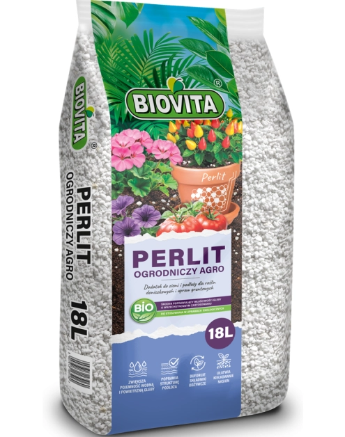 Zdjęcie: Perlit ogrodniczy Agro 18 L BIOVITA