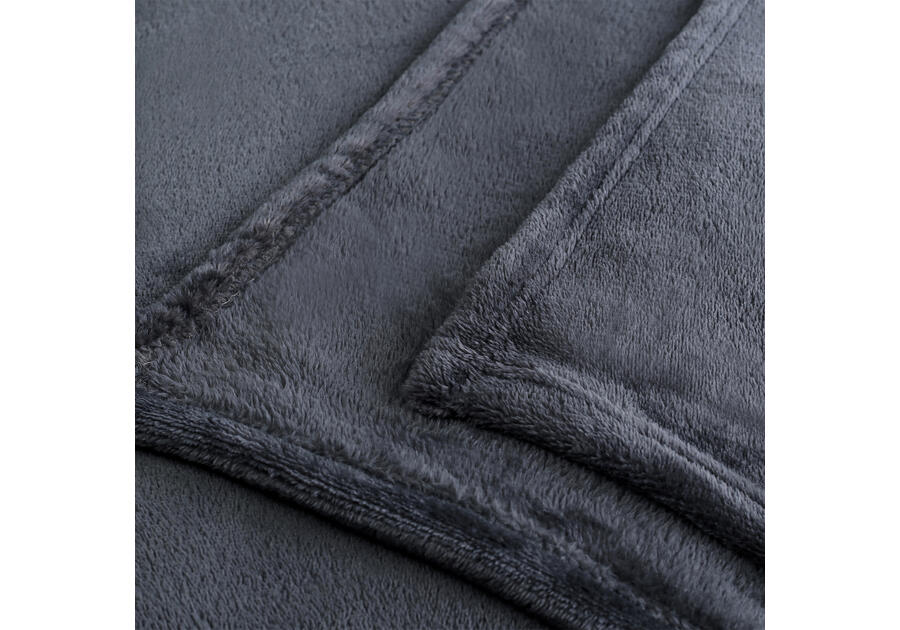 Zdjęcie: Koc Mic charcoal 70x150 cm DECOKING