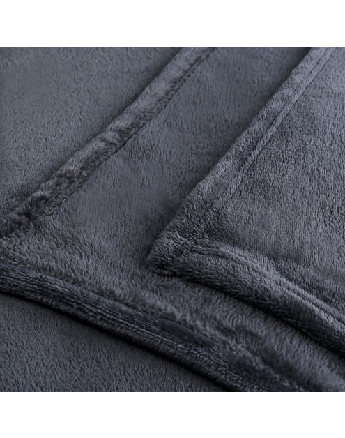 Zdjęcie: Koc Mic charcoal 70x150 cm DECOKING