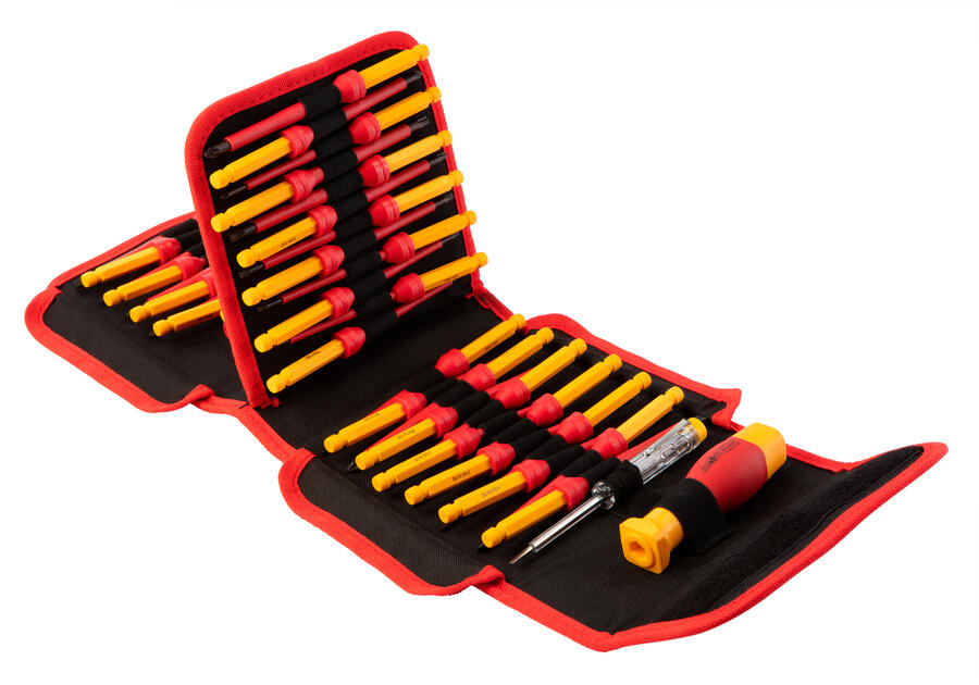 Zdjęcie: Końcówki wkrętakowe z uchwytem 1000V, 50 sztuk NEO