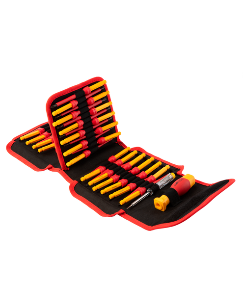 Zdjęcie: Końcówki wkrętakowe z uchwytem 1000V, 50 sztuk NEO