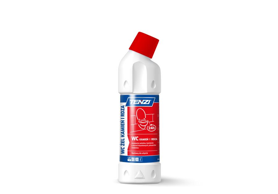 Zdjęcie: Żel do usuwania kamienia i rdzy WC Żel Kamień i Rdza 750 ml TENZI