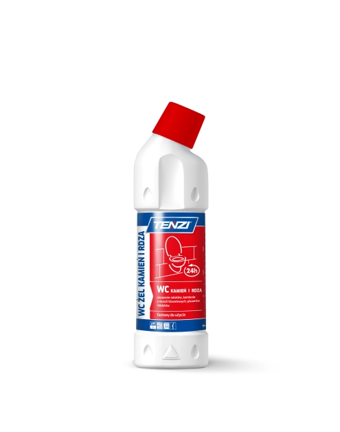Zdjęcie: Żel do usuwania kamienia i rdzy WC Żel Kamień i Rdza 750 ml TENZI