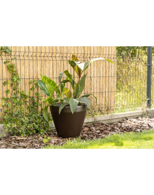 Zdjęcie: Donica Lima 460, mokka LAMELA