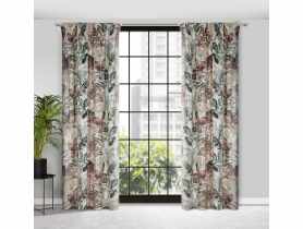 Zasłona gotowa Arina na taśmie 140 x 270 cm biały EUROFIRANY