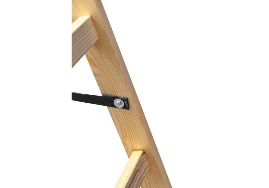 Zdjęcie: Drabina drewniana 211 cm 2x7 DRABEST