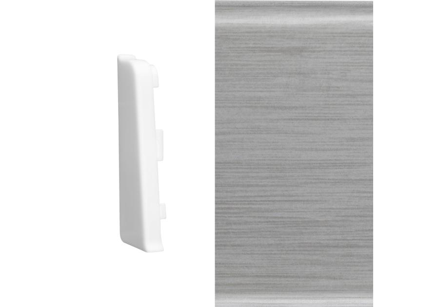 Zdjęcie: Zakończenie lewe do listwy Mack 2 szt. alu light ARBITON