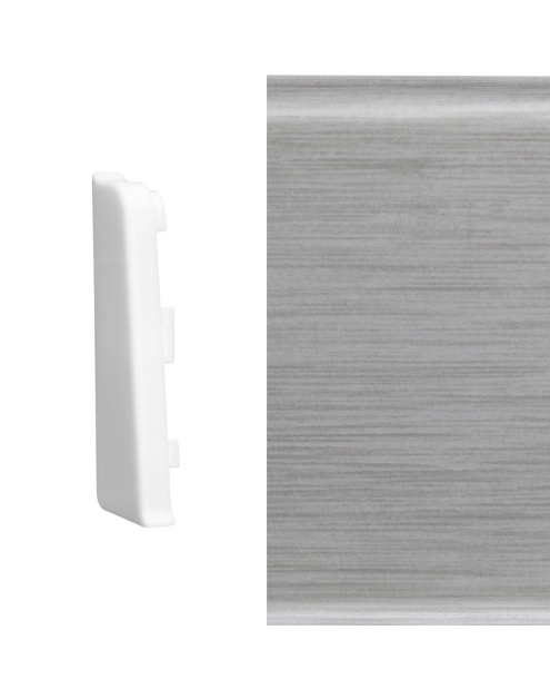 Zdjęcie: Zakończenie lewe do listwy Mack 2 szt. alu light ARBITON