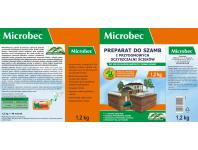 Zdjęcie: Preparat do szamb Microbec Ultra 1,2 kg eukaliptus BROS