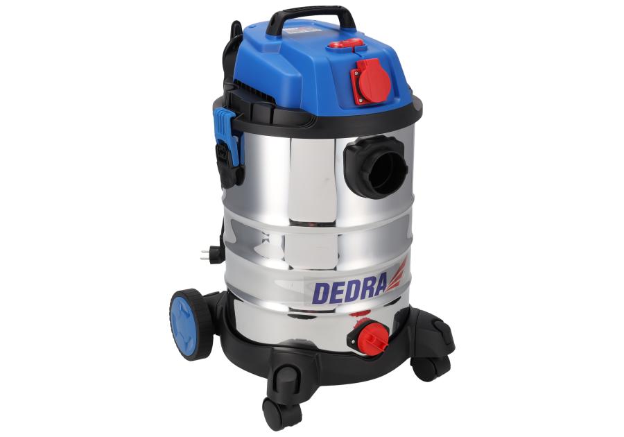 Zdjęcie: Odkurzacz warsztatowy 1400 W - 30 L DED6601 DEDRA