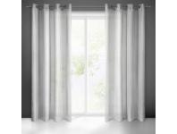 Zdjęcie: Firana gotowa Elicia 140x250 cm szary EUROFIRANY