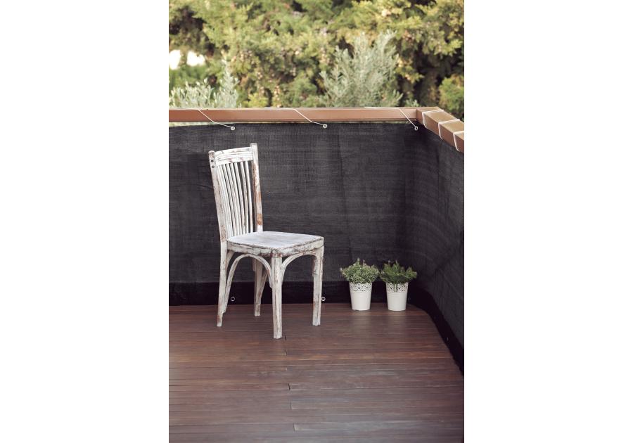 Zdjęcie: Mata cieniująca Balcony Easy 0,9 x 5 m, szary NORTENE