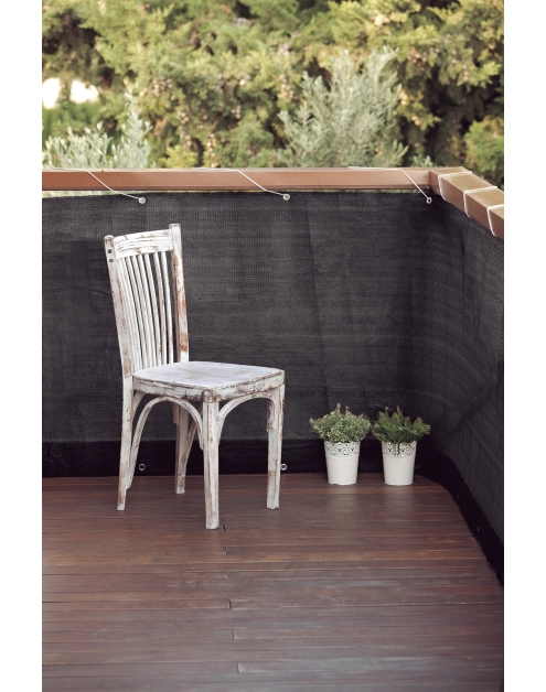 Zdjęcie: Mata cieniująca Balcony Easy 0,9 x 5 m, szary NORTENE