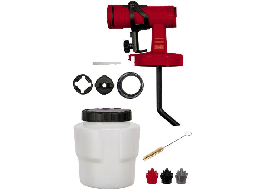 Zdjęcie: Pojemnik 800 ml zestaw głowica, dysze x3 4260003 EINHELL