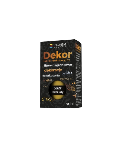 Zdjęcie: Dekor 80 ml starozłoty INCHEM POLONIA
