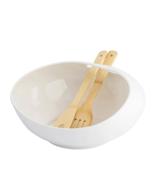 Zdjęcie: Salaterka Regular 30,5x30,5x14,5 cm z bambusowymi łyżkami ALTOM DESIGN
