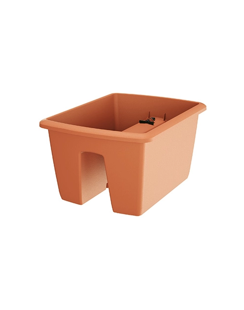 Zdjęcie: Doniczka Respana Railing terakota 40 cm PROSPERPLAST