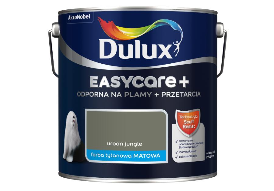 Zdjęcie: Farba lateksowa EasyCare+ Urban Jungle 2,5 L DULUX