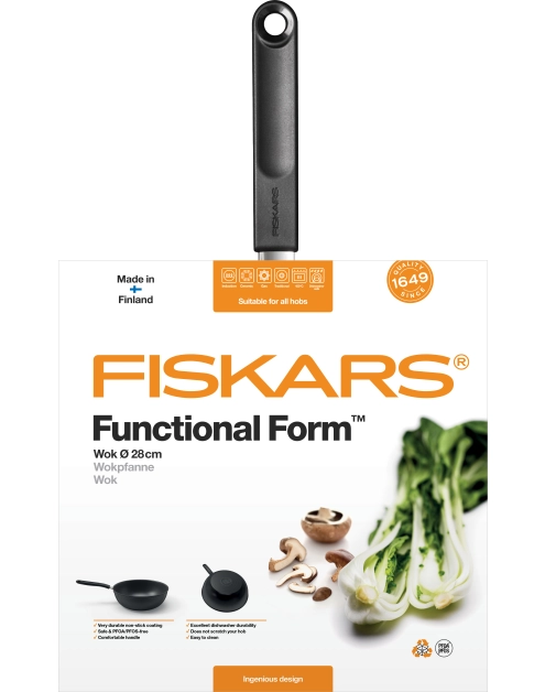 Zdjęcie: Patelnia Wok Functional Form 28 cm FISKARS