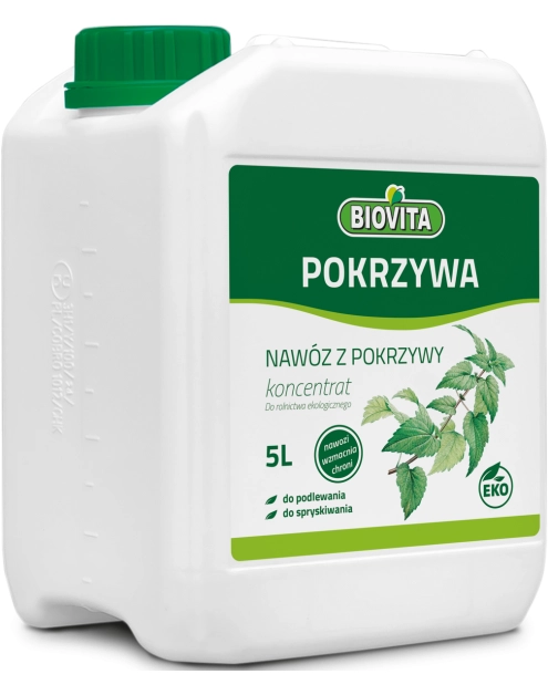 Zdjęcie: Nawóz z pokrzywy - Pokrzywa 5L BIOVITA