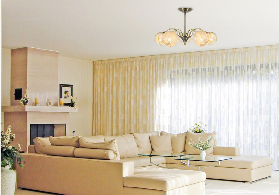 Zdjęcie: Lampa sufitowa Vigo 1987/5 21QG ELEM