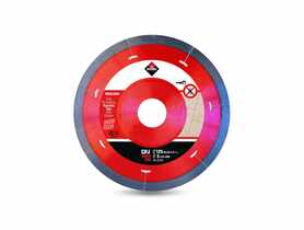 Tarcza diamentowa do gresu porcelanowego, obrzeże z nacięciem spiralnym CPJ RUBI