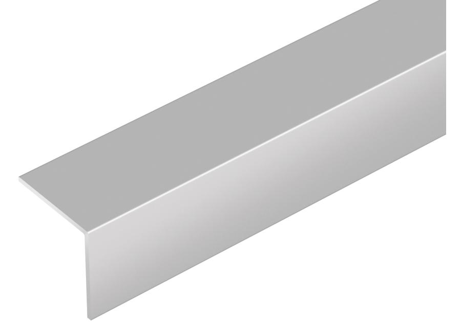 Zdjęcie: Kątownik wykończeniowy 30x30x2 mm - 2 m srebrny CEZAR