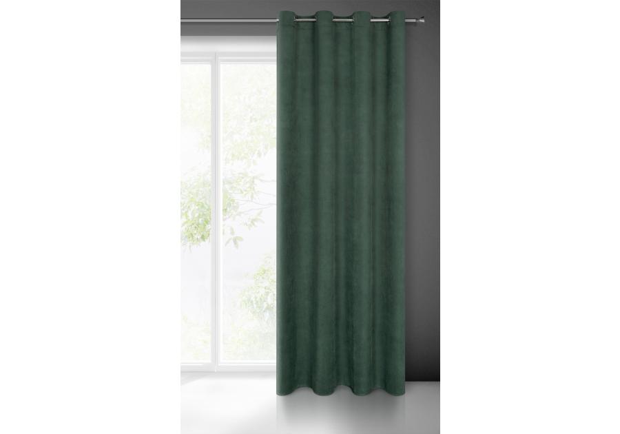 Zdjęcie: Zasłona gotowa Milo 140x250 cm zielony EUROFIRANY